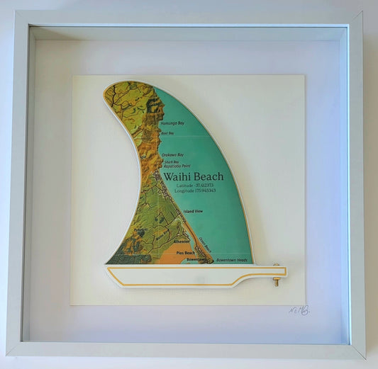 Waihi Beach Framed Fin