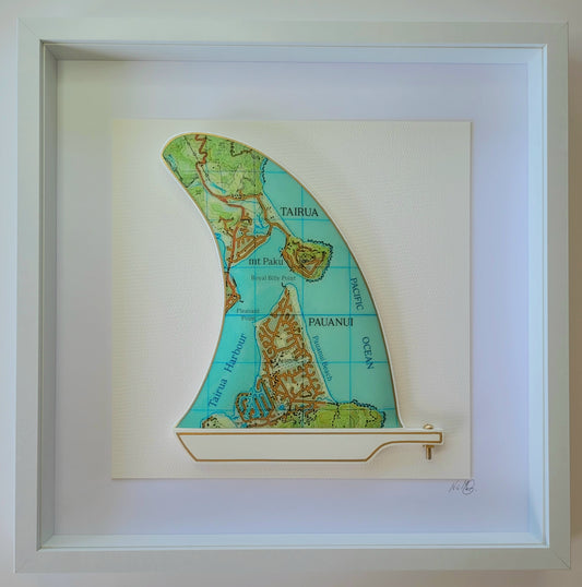 Tairua Pauanui Framed Fin
