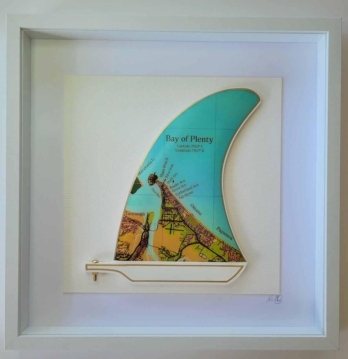 Bay Of Plenty Framed Fin