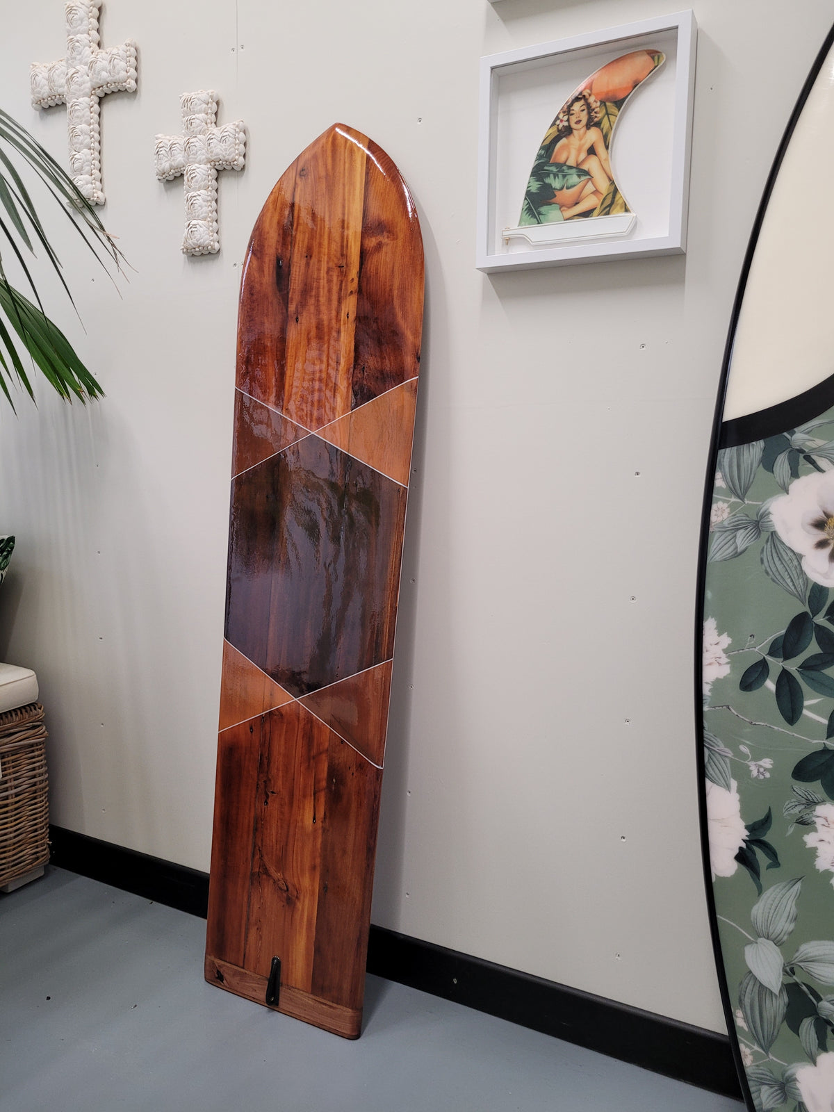 Traditional Wooden Alaia