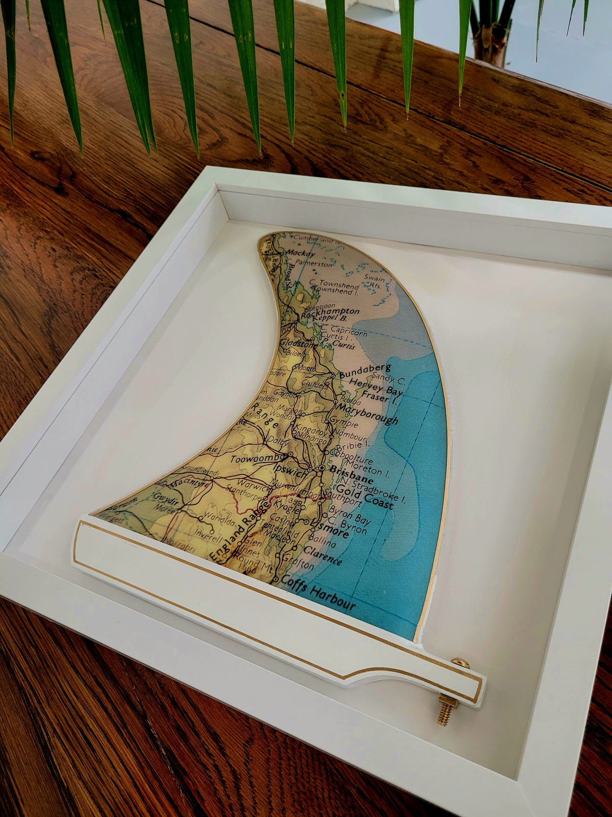 Queensland Wooden Framed Fin Art