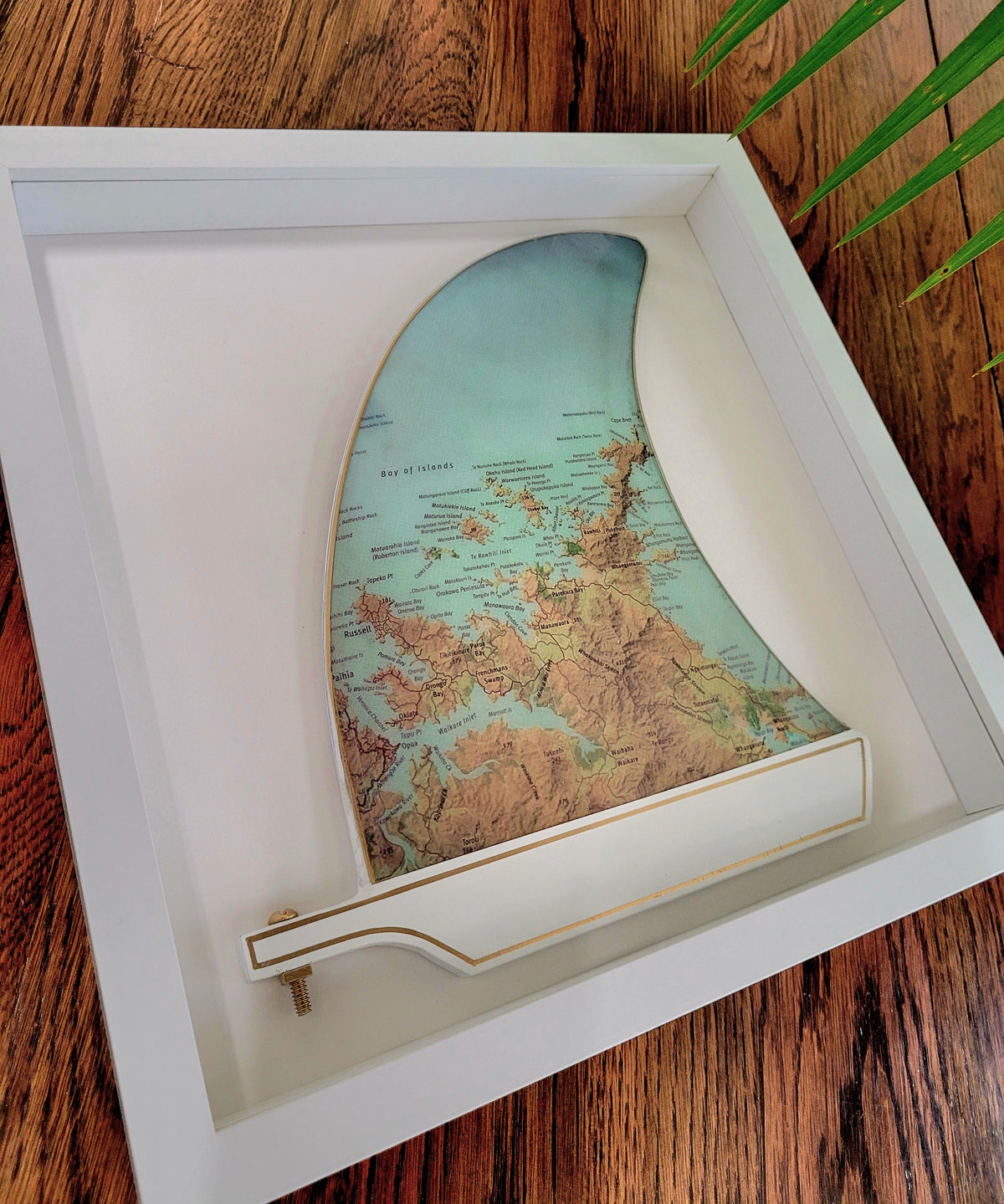 Bay Of Islands Wooden Framed Fin Art
